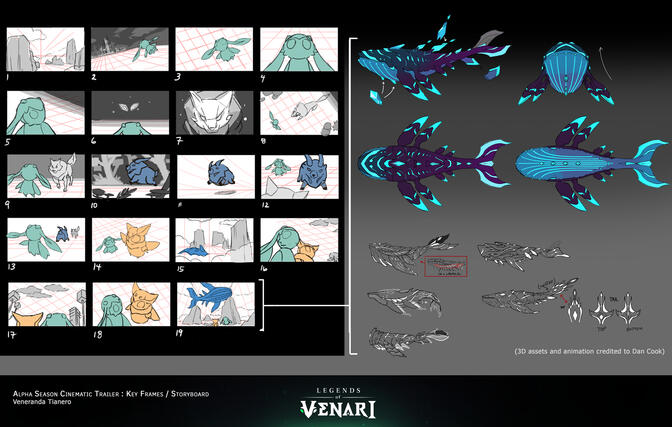 Alpha Pass Trailer Storyboard