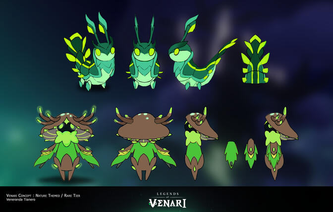 Nature Themed Venari Designs